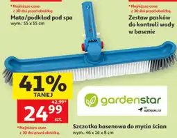 Auchan Szczotka basenowa do mycia ścian oferta