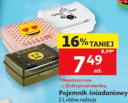 Auchan Pojemnik śniadaniowy 1 l, różne rodzaje oferta