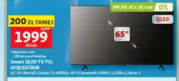 Auchan Smart QLED TV TCL 65QLED780K oferta