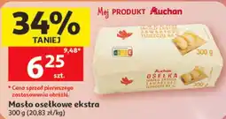 Auchan Masło osełkowe ekstra oferta