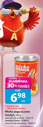 Auchan Mleko zagęszczone oferta