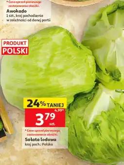 Auchan Sałata lodowa oferta