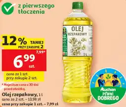 Auchan Olej rzepakowy oferta