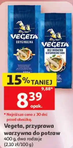 Auchan Vegeta, przyprawa warzywna do potraw oferta