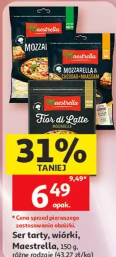 Auchan Ser tarty, wiórki, Maestrella, 150 g, różne rodzaje oferta