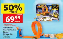 Auchan Hot Wheels Monster Trucks Bigfoot 50 rocznica Pętla Skok po trofeum oferta