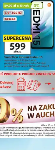 Auchan Smartfon Xiaomi Redmi 15 oferta