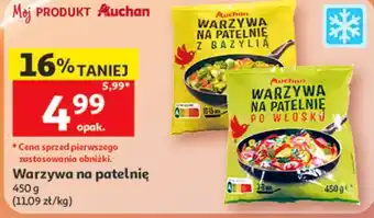 Auchan Warzywa na patelnię oferta