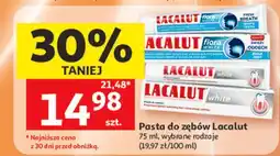 Auchan Pasta do zębów Lacalut 75 ml, wybrane rodzaje oferta