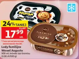 Auchan Lody familijne Wawel Augusto 900 ml, krówka lub tiramisu oferta