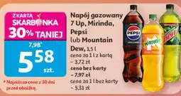 Auchan Napój gazowany 7 Up, Mirinda, Pepsi lub Mountain Dew oferta