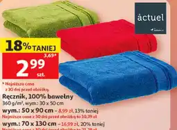 Auchan Ręcznik, 100% bawełny 30 x 50 cm oferta