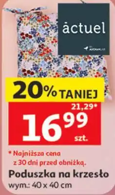 Auchan Poduszka na krzesło, wym.: 40 x 40 cm oferta