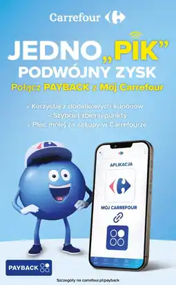 Carrefour Market Połącz PAYBACK z Mój Carrefour oferta