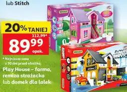 Auchan Play House - farma, remiza strażacka lub domek dla lalek Wader oferta
