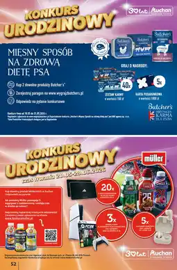 Auchan Konkurs urodzinowy oferta