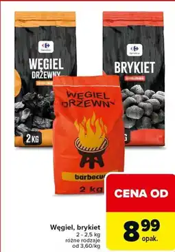 Carrefour Market Węgiel, brykiet oferta