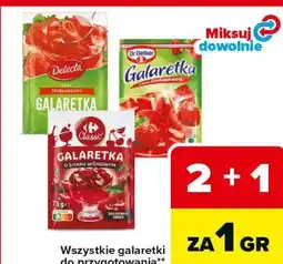 Carrefour Market Wszystkie galaretki do przygotowania oferta