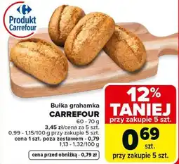 Carrefour Market Bułka grahamka CARREFOUR oferta