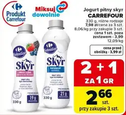Carrefour Jogurt pitny skyr CARREFOUR oferta
