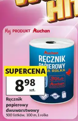 Auchan Ręcznik papierowy dwuwarstwowy oferta