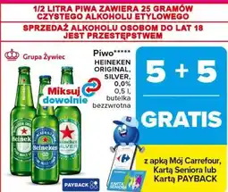 Carrefour Piwo***** HEINEKEN oferta