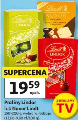 Auchan Praliny Lindor lub Nuxor Lindt oferta