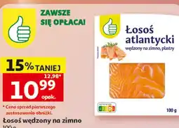 Auchan Łosoś wędzony na zimno oferta