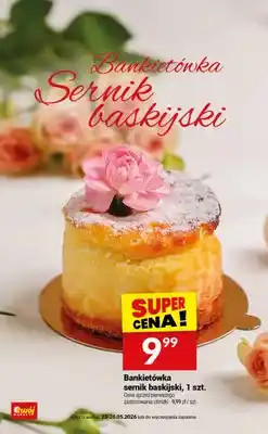 Twój Market Bankietówka sernik baskijski oferta