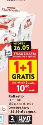 Intermarche Praliny Raffaello Ferrero oferta