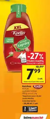 Intermarche Ketchup Kotlin łagodny XXL oferta