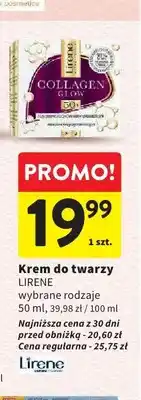 Intermarche Krem do twarzy Lirene oferta