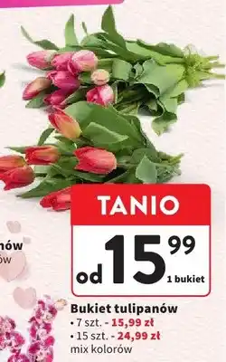 Intermarche Bukiet tulipanów 7szt. mix kolorów oferta