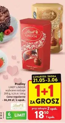 Intermarche Praliny Lindor Lindt oferta