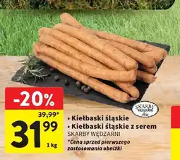 Intermarche Kiełbaski śląskie z serem Skarby Wędzarni oferta