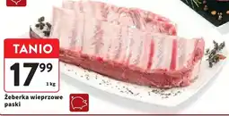 Intermarche Żeberka wieprzowe paski oferta