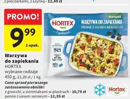 Intermarche Warzywa do zapiekania penne z sosem serowym Hortex oferta