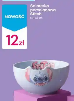 Pepco Salaterka porcelanowa Stitch oferta