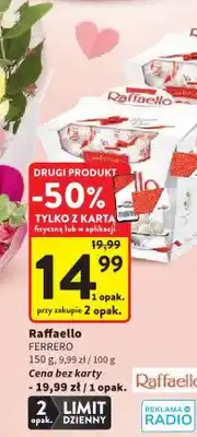 Intermarche Praliny Raffaello Ferrero oferta
