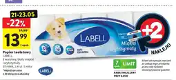 Intermarche Papier toaletowy LABELL 3 warstwy biały miękki i wytrzymały oferta