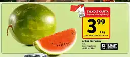 Intermarche Arbuz czerwony luz oferta