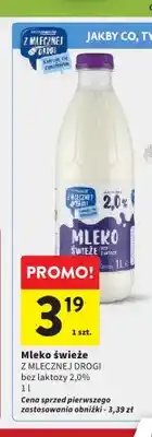 Intermarche Mleko świeże bez laktozy 2,0% Z Mlecznej Drogi oferta