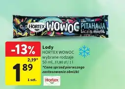 Intermarche Lody Hortex Wowoc Pitahaja liczi & mięta oferta
