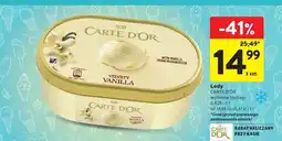 Intermarche Lody Carte D'Or Velvety Vanilla oferta