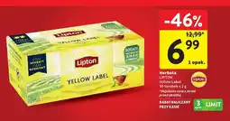 Intermarche Herbata Lipton Yellow Label oferta