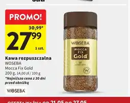 Intermarche Kawa rozpuszczalna Woseba Mocca Fix Gold oferta