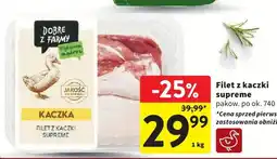 Intermarche Filet z kaczki supreme Dobre z Farmy oferta