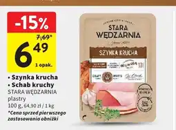 Intermarche Schab kruchy STARA WĘDZARNIA plastry oferta
