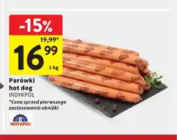 Intermarche Parówki hot dog Indykpol oferta