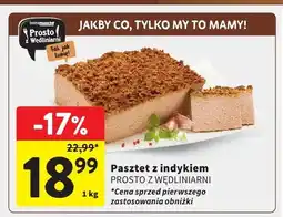 Intermarche Pasztet z indykiem Prosto z Wędliniarni oferta